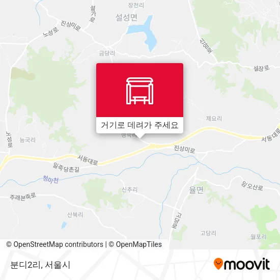 분디2리 지도