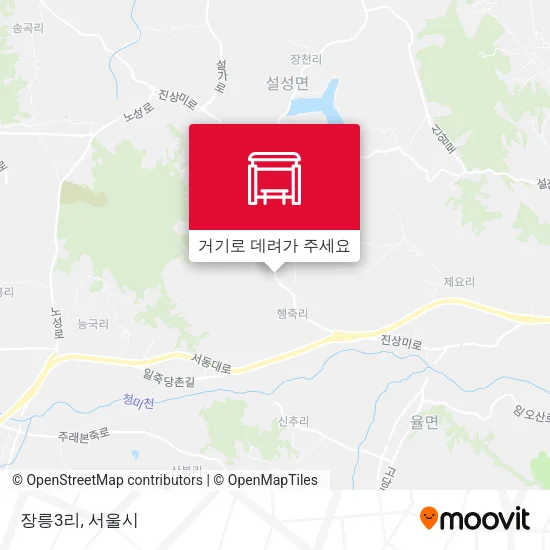 장릉3리 지도