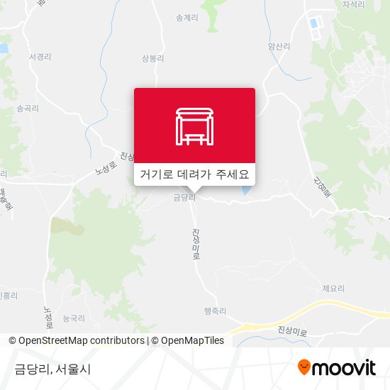 금당리 지도