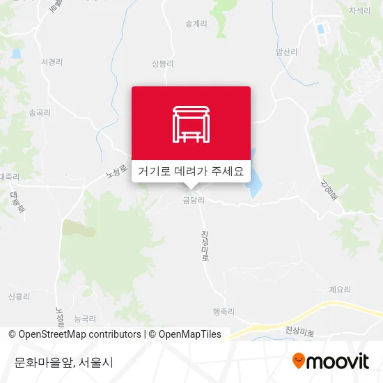 문화마을앞 지도