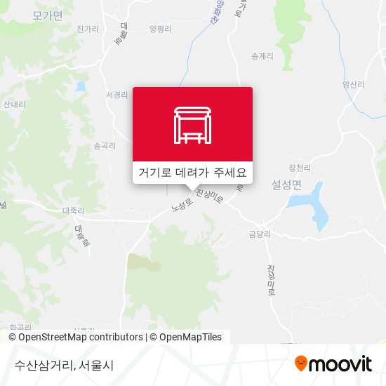 수산삼거리 지도