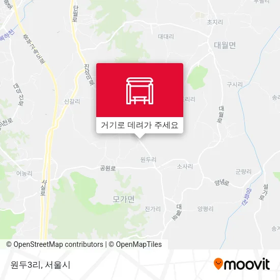 원두3리 지도