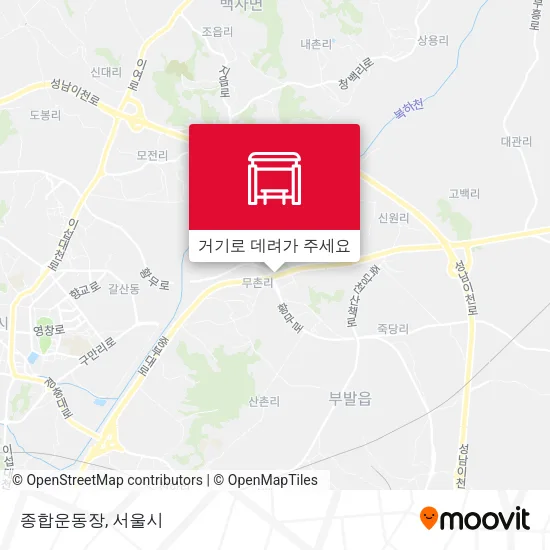 종합운동장 지도