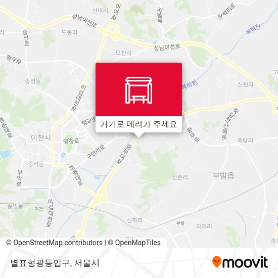 별표형광등입구 지도