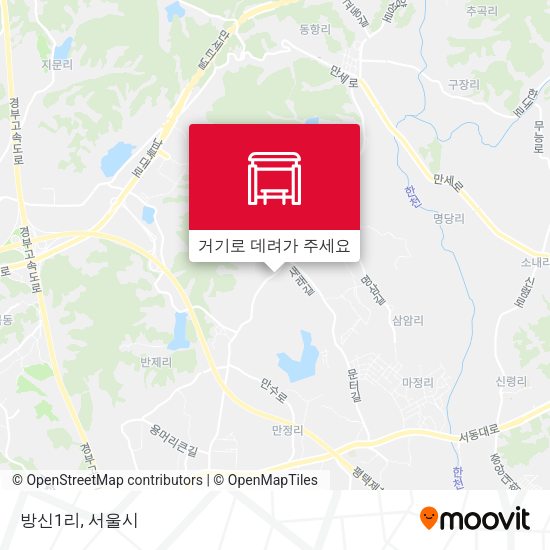 방신1리 지도