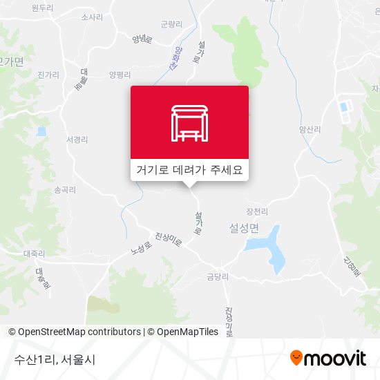 수산1리 지도