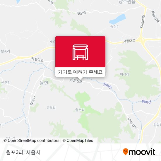 월포3리 지도
