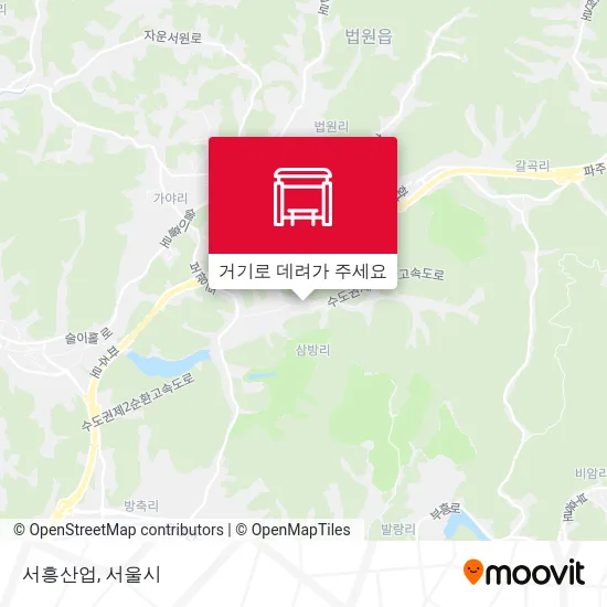 서흥산업 지도