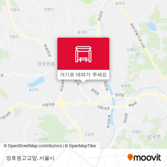 장호원고교앞 지도