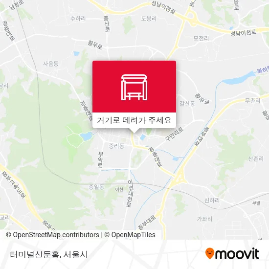 터미널신둔홈 지도