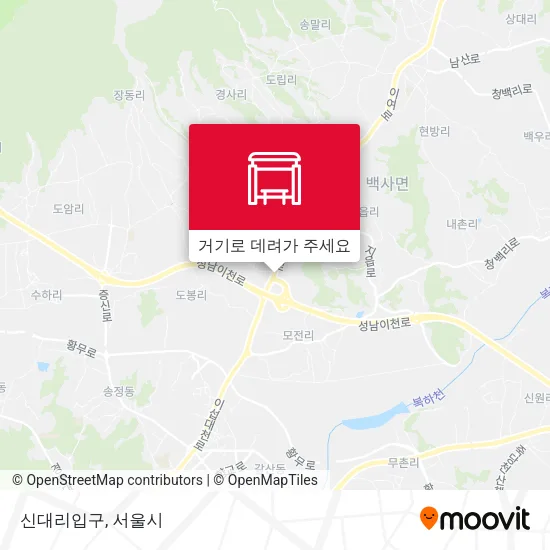 신대리입구 지도