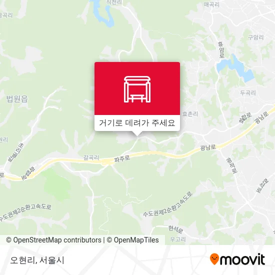 오현리 지도