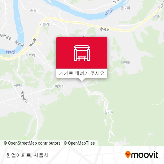 한얼아파트 지도
