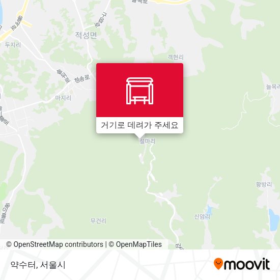 약수터 지도