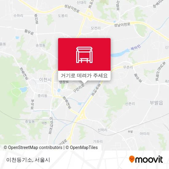 이천등기소 지도