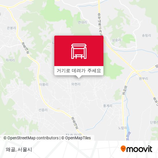 왜골 지도