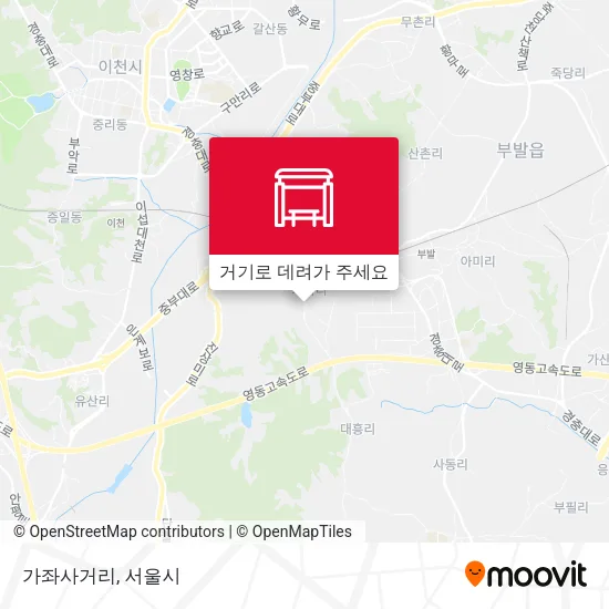 가좌사거리 지도