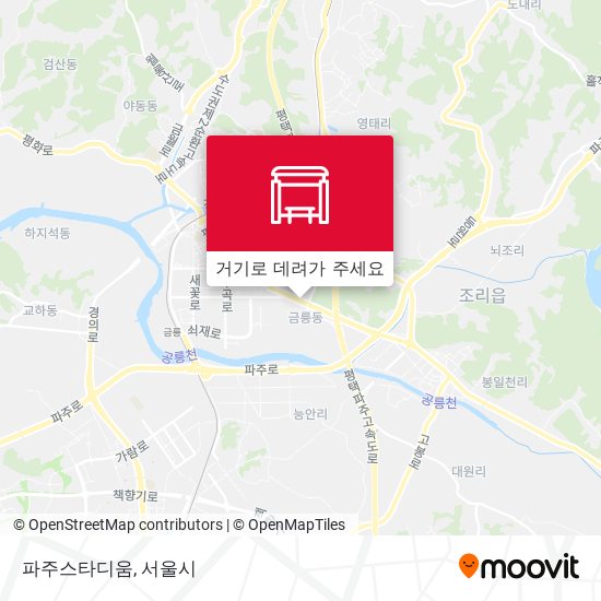 파주스타디움 지도
