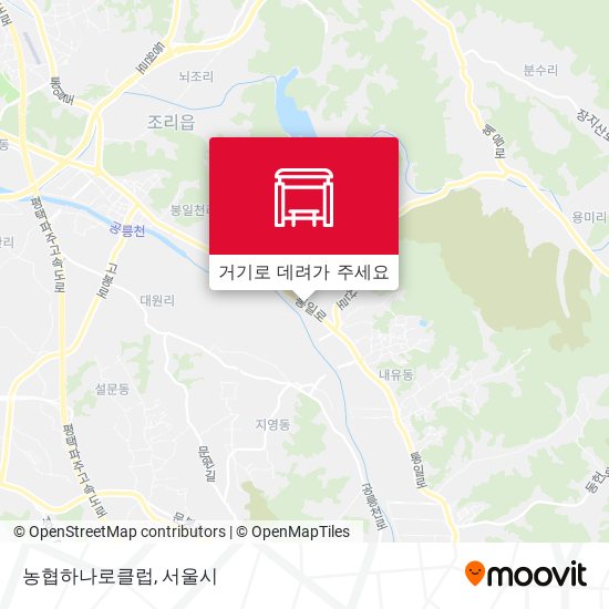 농협하나로클럽 지도