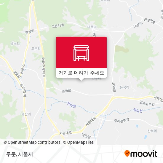 두문 지도