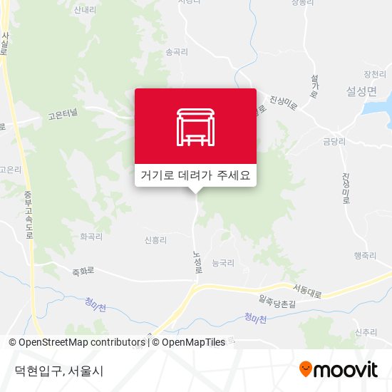 덕현입구 지도