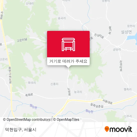 덕현입구 지도