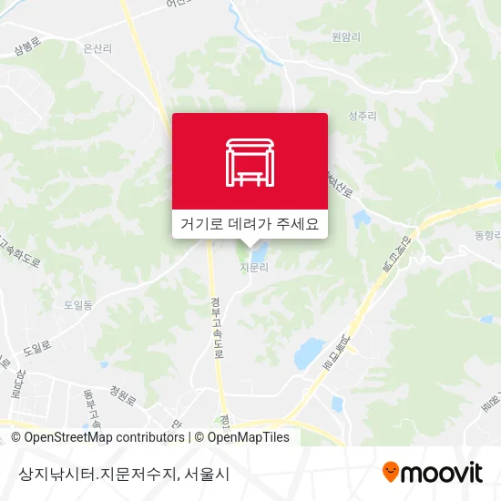 상지낚시터.지문저수지 지도