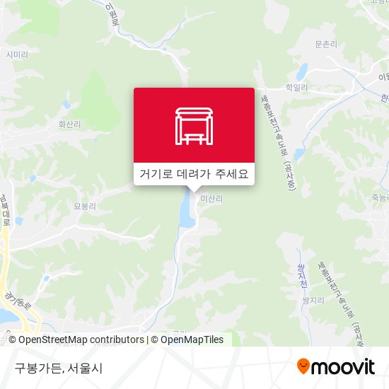 구봉가든 지도