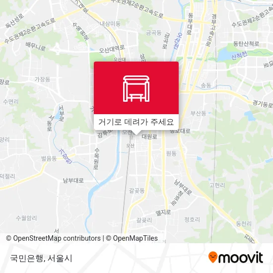 국민은행 지도
