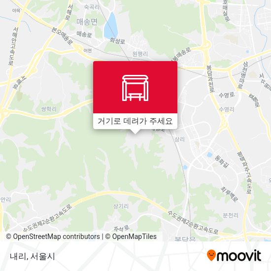 내리 지도