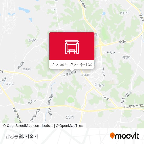 남양농협 지도