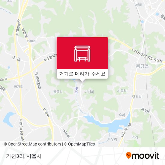 기천3리 지도