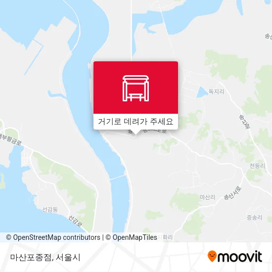 마산포종점 지도