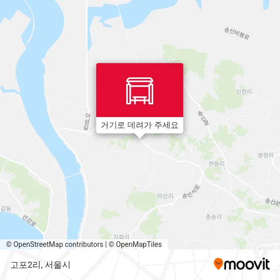 고포2리 지도