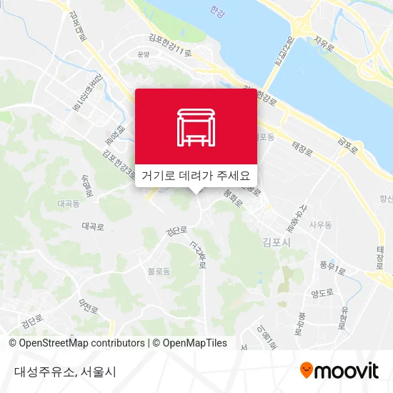 대성주유소 지도