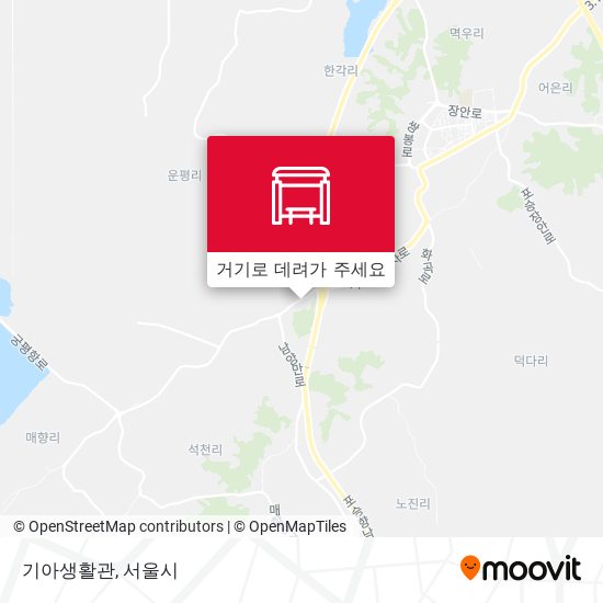 기아생활관 지도