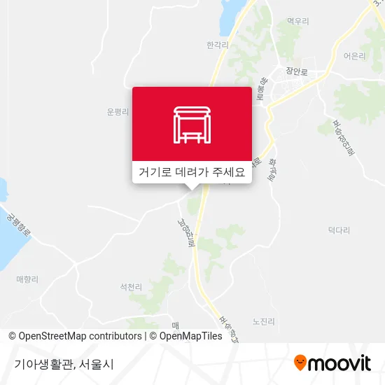 기아생활관 지도