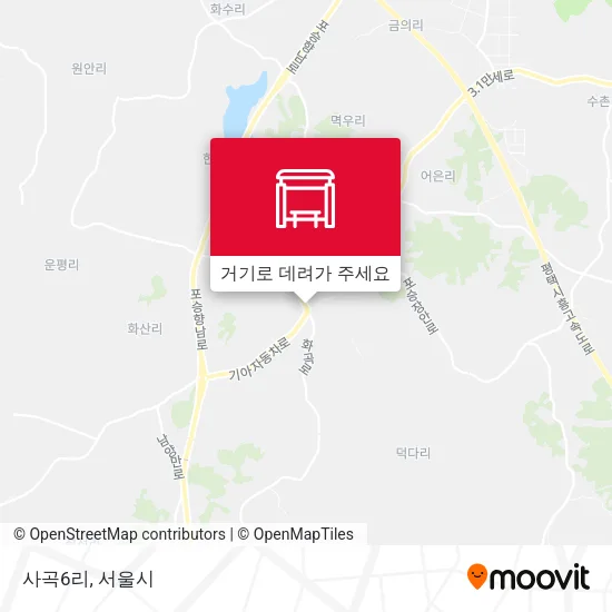 사곡6리 지도