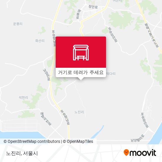 노진리 지도