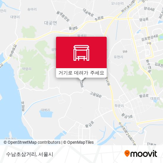 수남초삼거리 지도