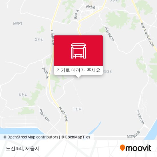 노진4리 지도