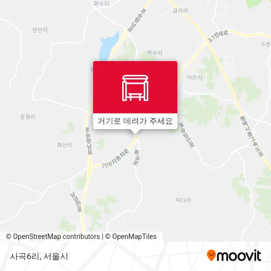 사곡6리 지도