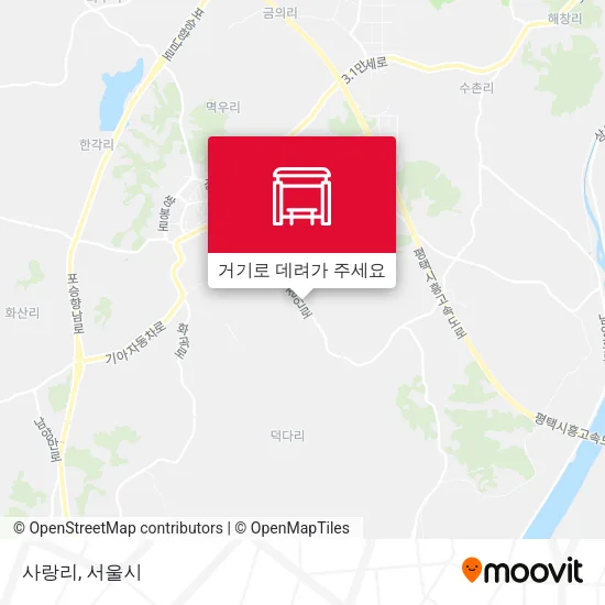 사랑리 지도