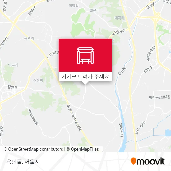 용당골 지도