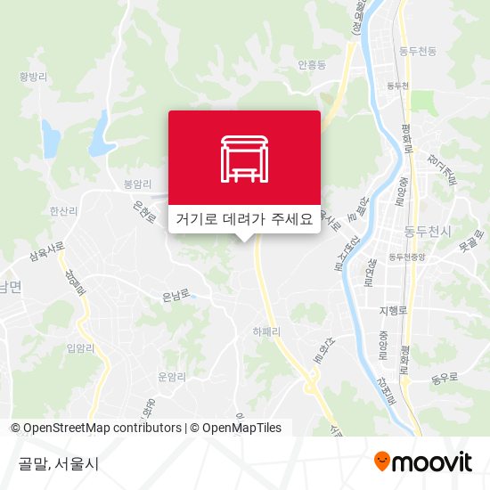 골말 지도