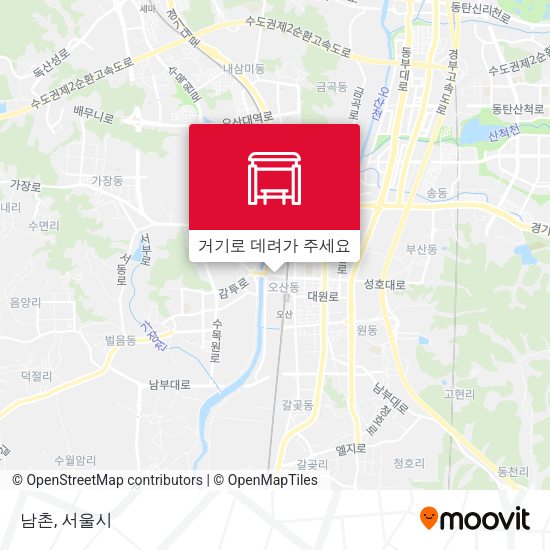 남촌 지도