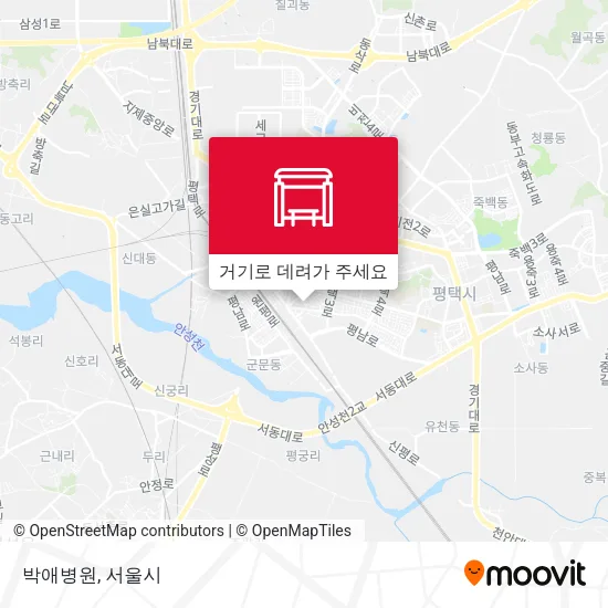 박애병원 지도