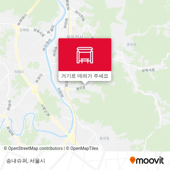 송내슈퍼 지도