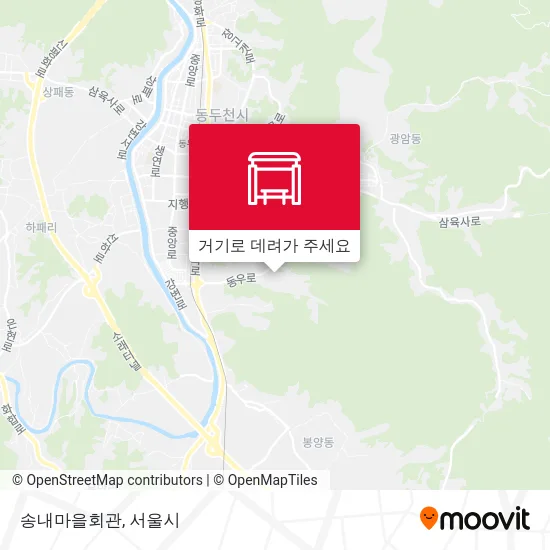 송내마을회관 지도