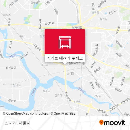 신대리 지도